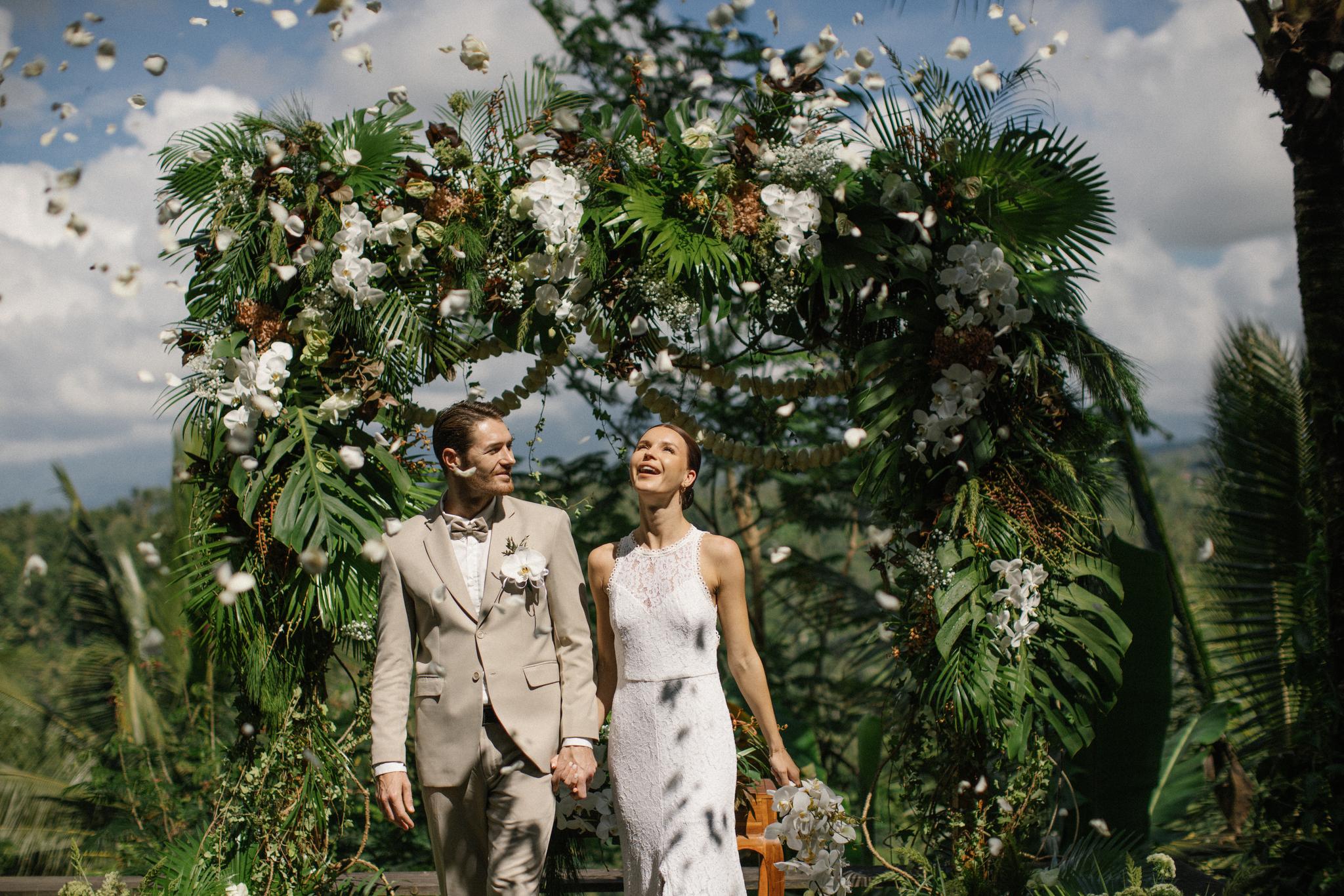 In villa wedding - Bali